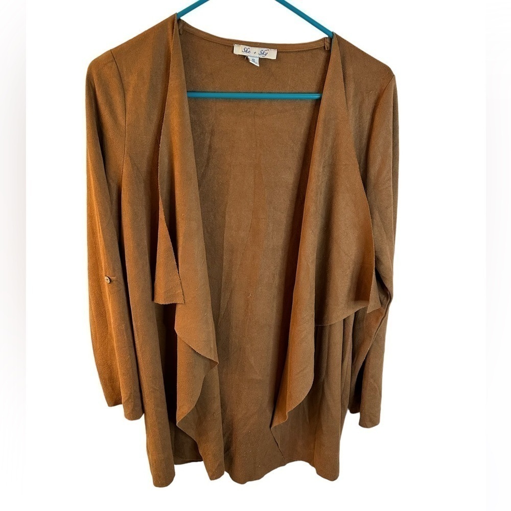 She +Sky soft Micro suede size Small